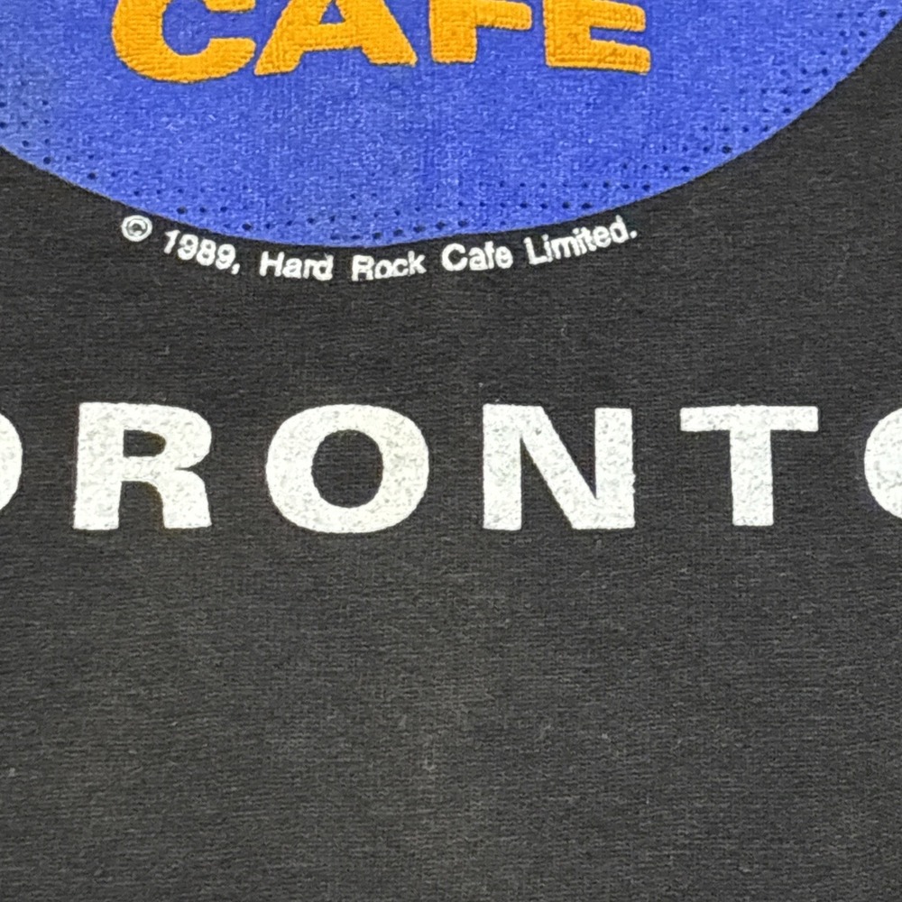 80s Tutlex Hard Rock Toronto Shirt XLarge - Picture 2 of 6